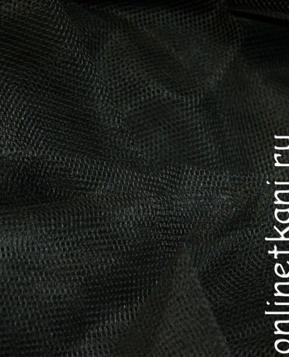 Ткань Сетка Жесткая 053 цвет черный картинка