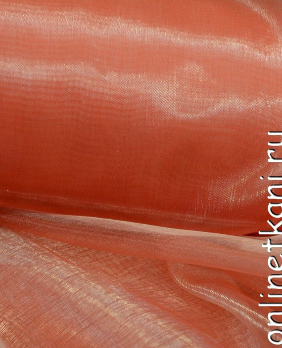 Ткань Органза 062 цвет красный картинка 2