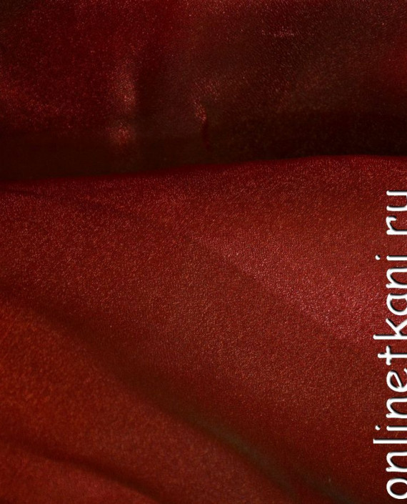 Ткань Органза "Мала" 088 цвет бордовый картинка