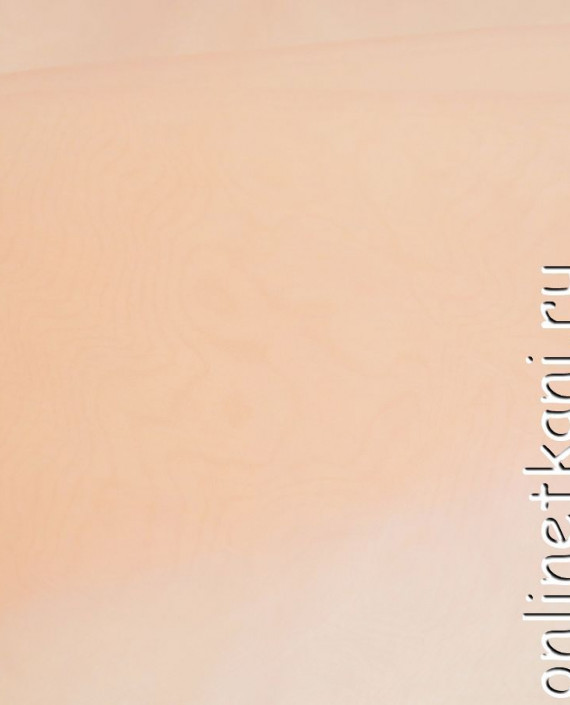 Ткань Органза "Мэйси" 091 цвет бежевый картинка 1