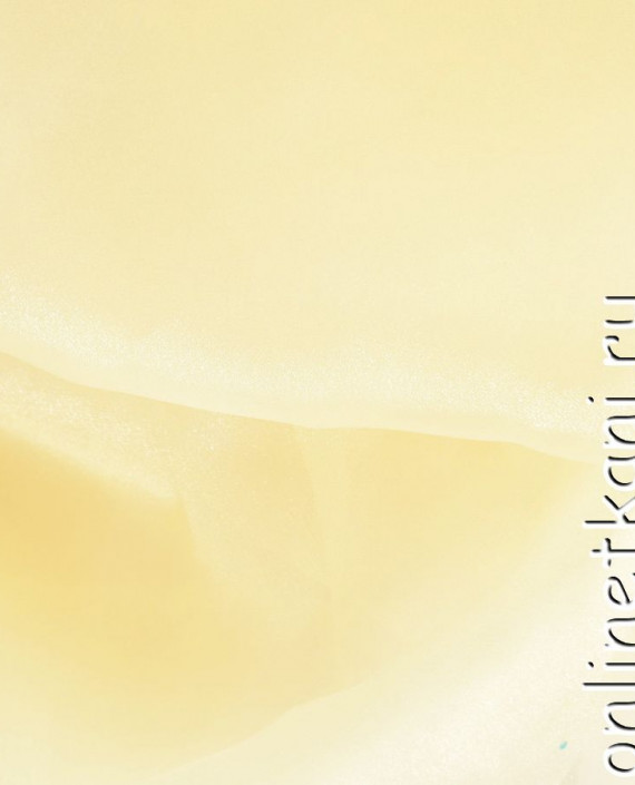 Ткань Органза "Нянжи" 099 цвет желтый картинка