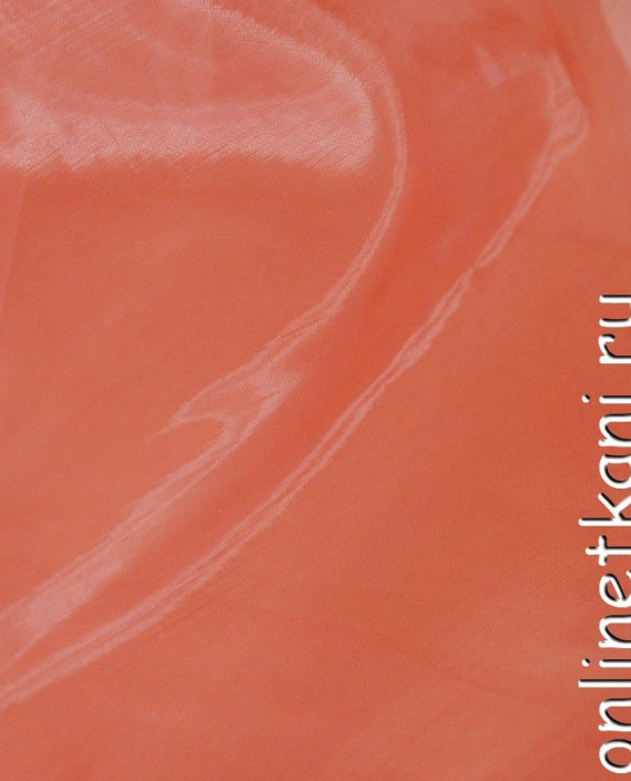 Ткань Органза "Танпу" 118 цвет оранжевый картинка 1