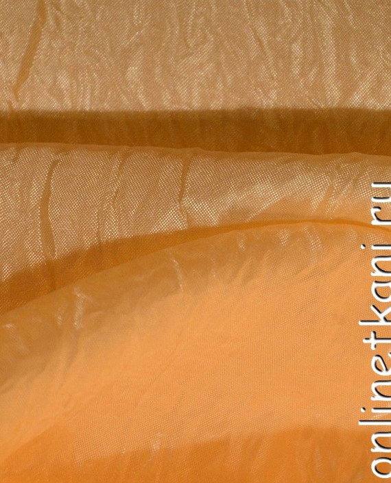 Ткань Тафта 107 цвет оранжевый картинка