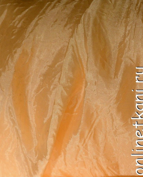Ткань Тафта 107 цвет оранжевый картинка 1