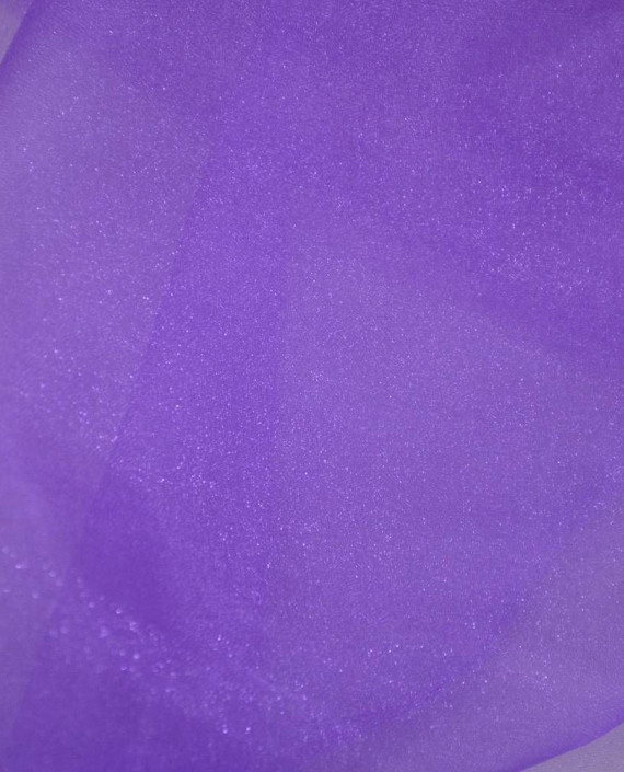 Ткань Органза 124 цвет фиолетовый картинка 2