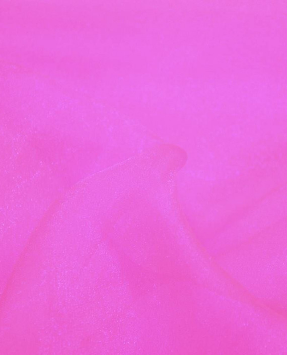 Последний отрез-3м Ткань Органза Снежок 1125 цвет розовый картинка
