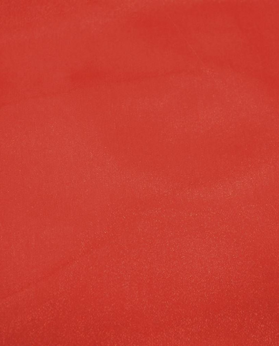 Ткань Органза Снежок 127 цвет красный картинка 1