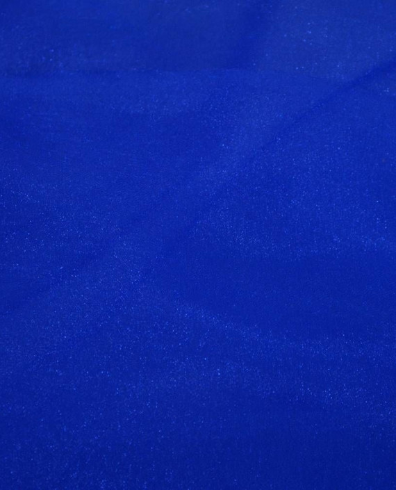 Ткань Органза Снежок 132 цвет синий картинка 2