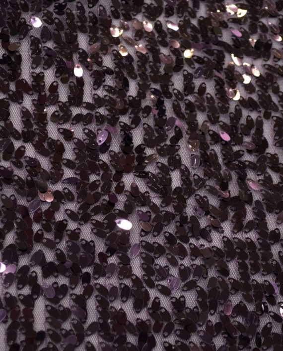 Ткань Сетка с пайетками 0026 цвет фиолетовый картинка