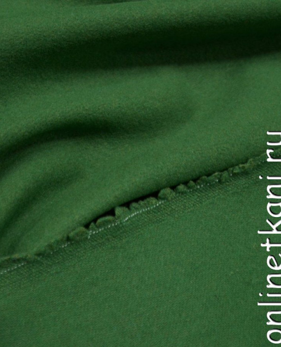 Ткань Пальтовая 1097 цвет зеленый картинка 1