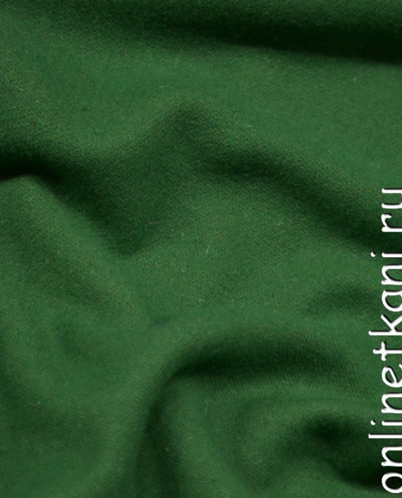 Ткань Пальтовая 1097 цвет зеленый картинка 2