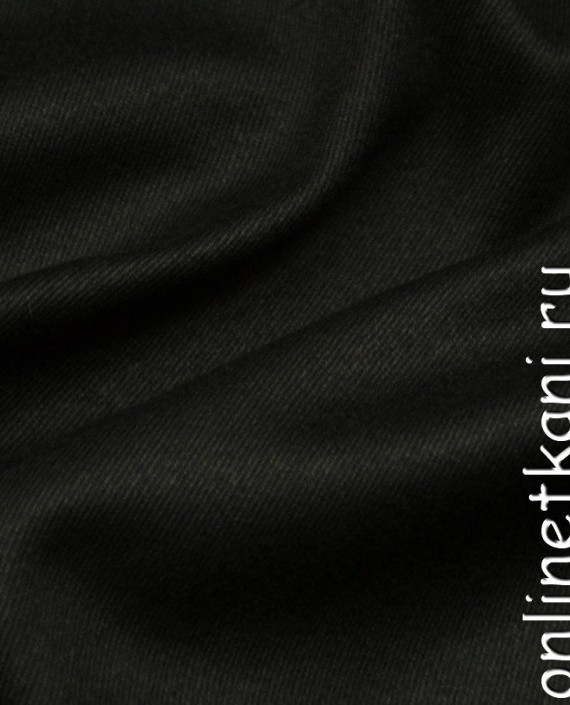 Ткань Пальтовая 1155 цвет черный картинка