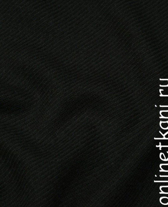 Ткань Пальтово-костюмная 1173 цвет черный картинка