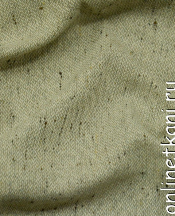 Ткань Пальтово-костюмная 1177 цвет бежевый меланж картинка