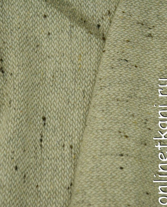 Ткань Пальтово-костюмная 1177 цвет бежевый меланж картинка 2
