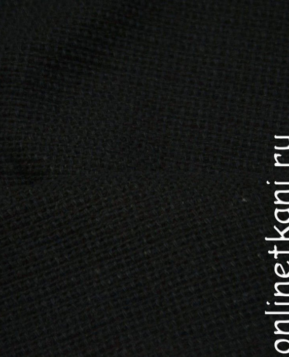 Ткань Пальтовая 1196 цвет черный картинка 1