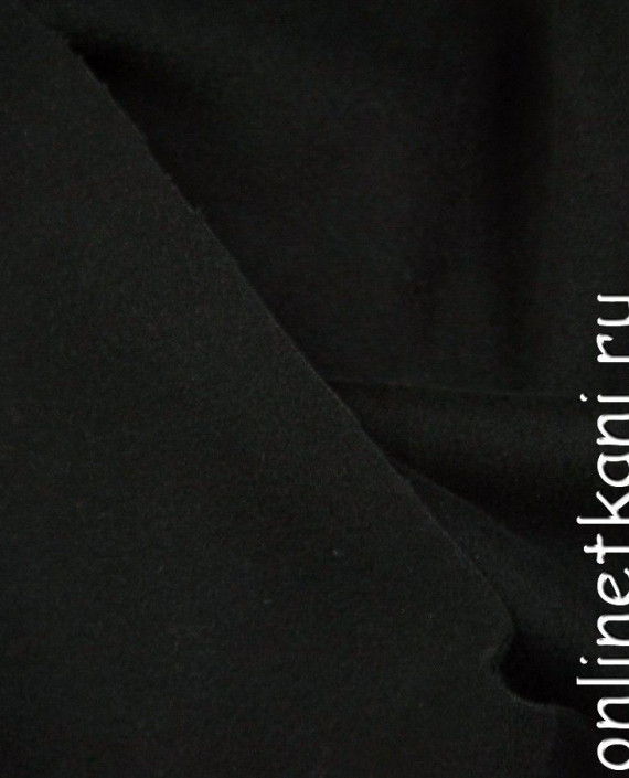 Ткань Пальтовая 1217 цвет черный картинка 1
