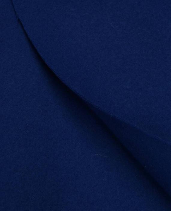 Ткань Шерсть Пальтовая 1705 цвет синий картинка 1