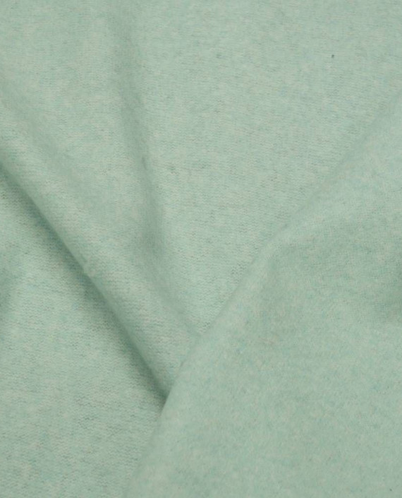 Ткань Шерсть Пальтовая 1712 цвет зеленый картинка 1