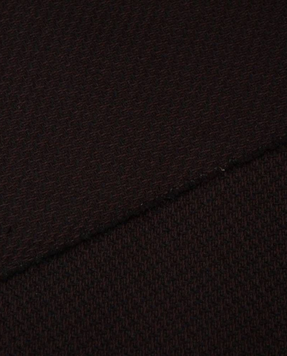 Ткань Шерсть Пальтово-костюмная 1713 цвет коричневый картинка 2