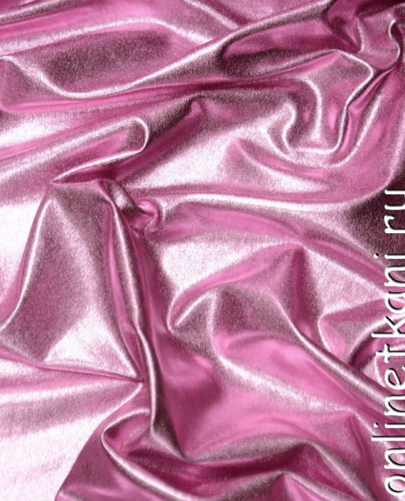 Ткань Голограмма 023 цвет розовый картинка