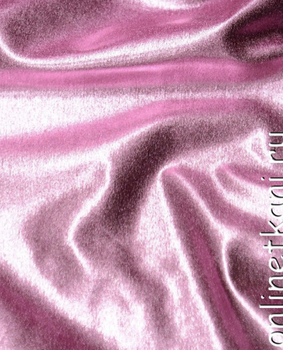 Ткань Голограмма 023 цвет розовый картинка 1