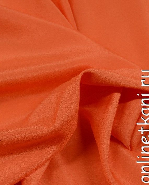 Ткань Плательная 0030 цвет оранжевый картинка 1