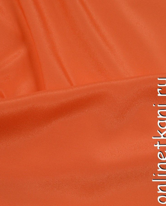 Ткань Плательная 0030 цвет оранжевый картинка 2
