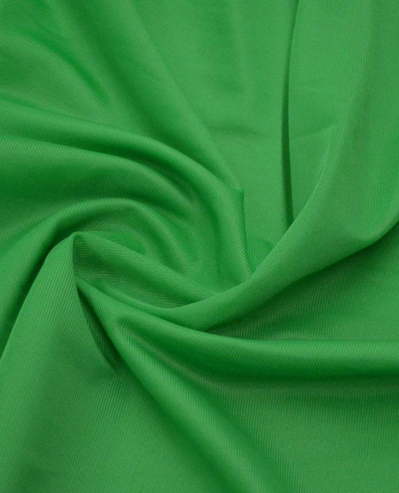 Ткань Подкладочная Трикотажная 024 цвет зеленый картинка 1