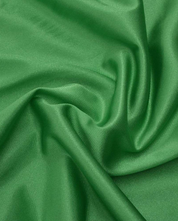 Ткань Подкладочная Трикотажная 035 цвет зеленый картинка 1