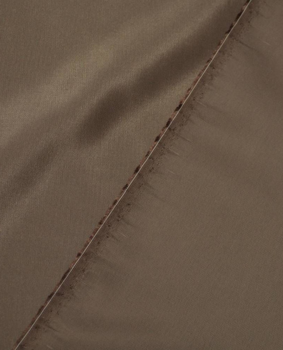 Ткань Подкладочная Вискоза 057 цвет коричневый картинка 2