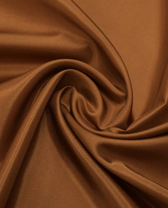 Ткань Подкладочная Вискоза 075 цвет коричневый картинка