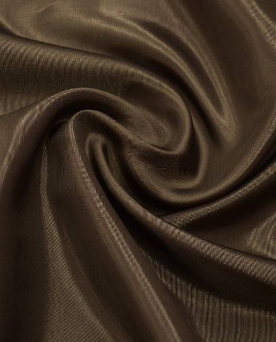 Ткань Подкладочная Вискоза 076 цвет коричневый картинка