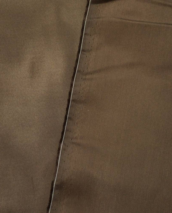 Ткань Подкладочная Вискоза 076 цвет коричневый картинка 1
