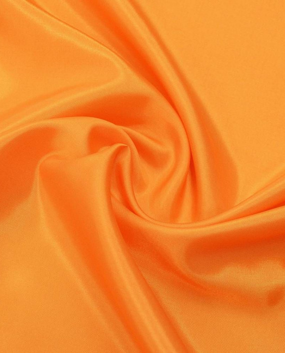 Ткань Подкладочная Вискоза 091 цвет оранжевый картинка