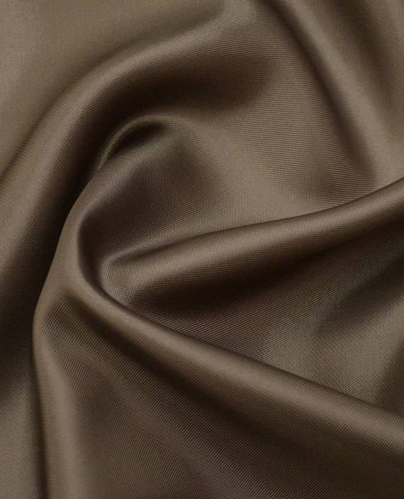 Ткань Подкладочная Вискоза 093 цвет коричневый картинка
