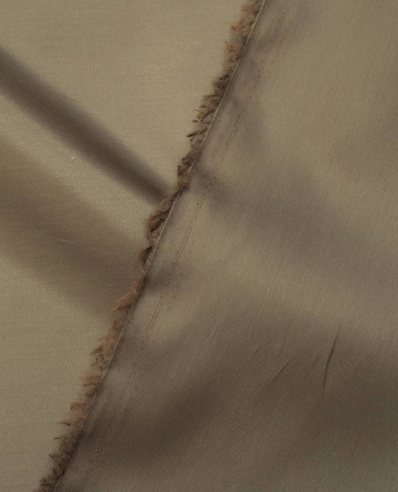 Ткань Подкладочная Вискоза 099 цвет коричневый картинка 2