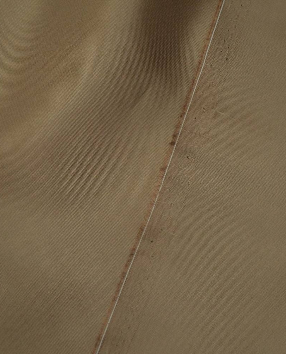 Ткань Подкладочная Вискоза 124 цвет коричневый картинка 1