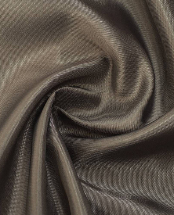 Ткань Подкладочная Вискоза 127 цвет коричневый картинка