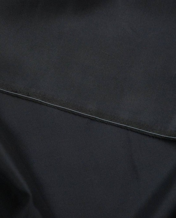 Ткань Подкладочная Вискоза 134 цвет черный картинка 2