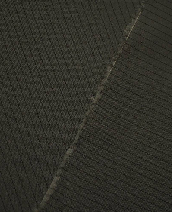 Ткань Подкладочная Вискоза 141 цвет серый в полоску картинка 1