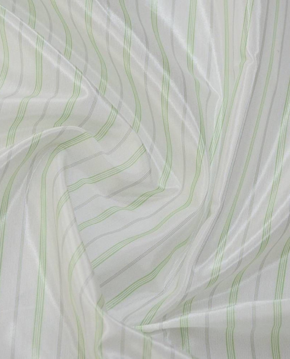 Ткань Подкладочная Вискоза 150 цвет белый в полоску картинка