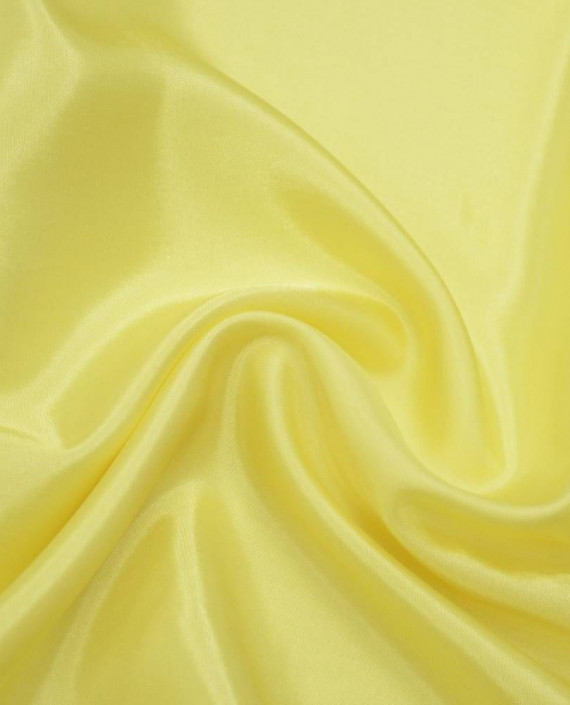 Ткань Подкладочная Вискоза 177 цвет желтый картинка 1