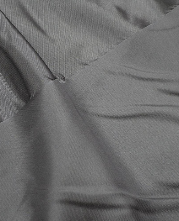 Ткань Подкладочная Вискоза 183 цвет серый картинка 2