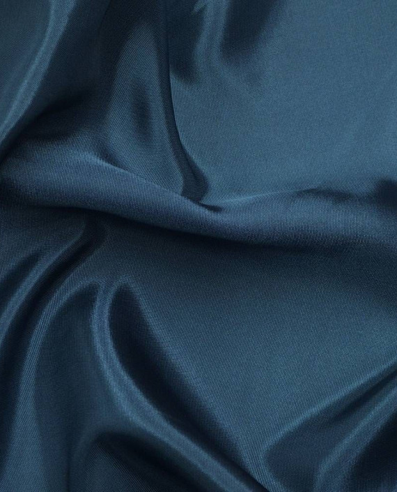 Ткань Подкладочная Вискоза 186 цвет синий картинка