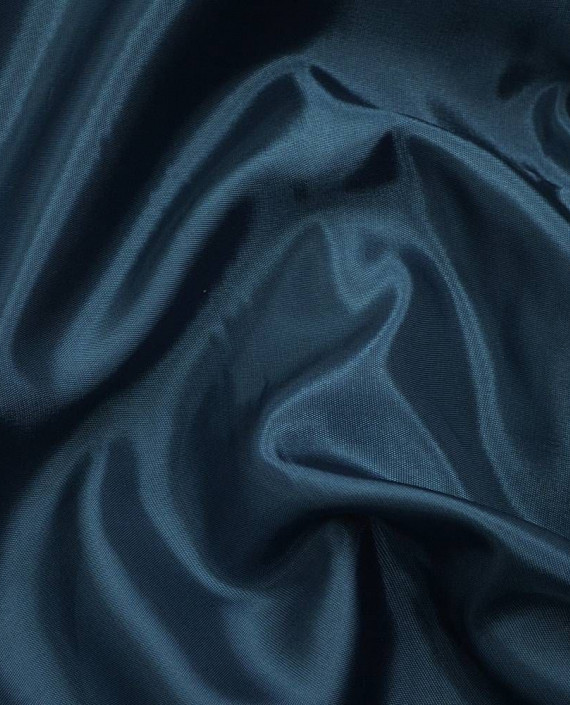 Ткань Подкладочная Вискоза 186 цвет синий картинка 1