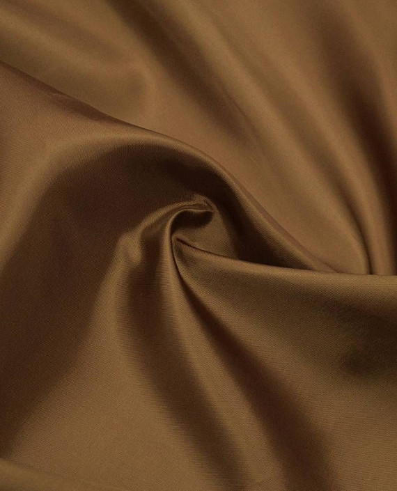 Ткань Подкладочная Вискоза 189 цвет коричневый картинка