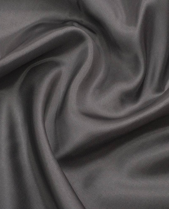 Ткань Подкладочная Вискоза 191 цвет серый картинка 1