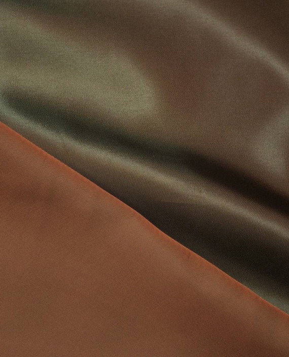 Ткань Подкладочная Вискоза 197 цвет коричневый картинка 2