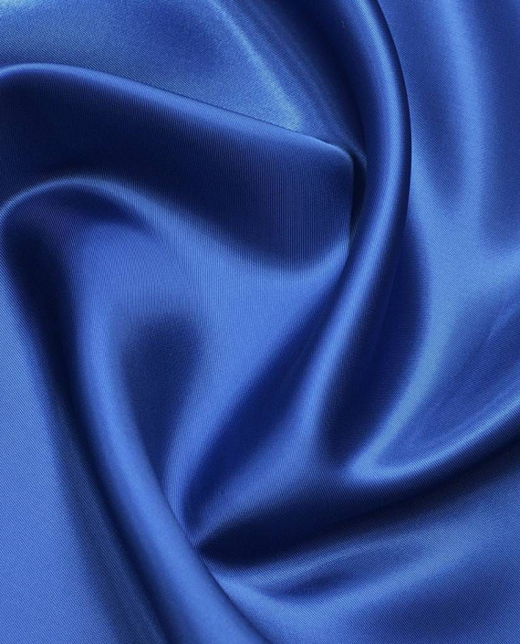 Ткань Подкладочная Вискоза 200 цвет синий картинка